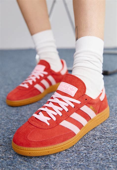 adidas pink red spezial|adidas originals handball spezial red.